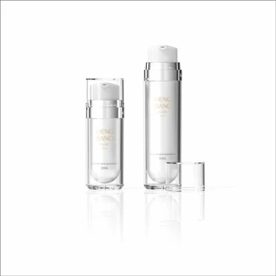 30 ml 50 ml dobbel-luftløs kosmetikkflaske